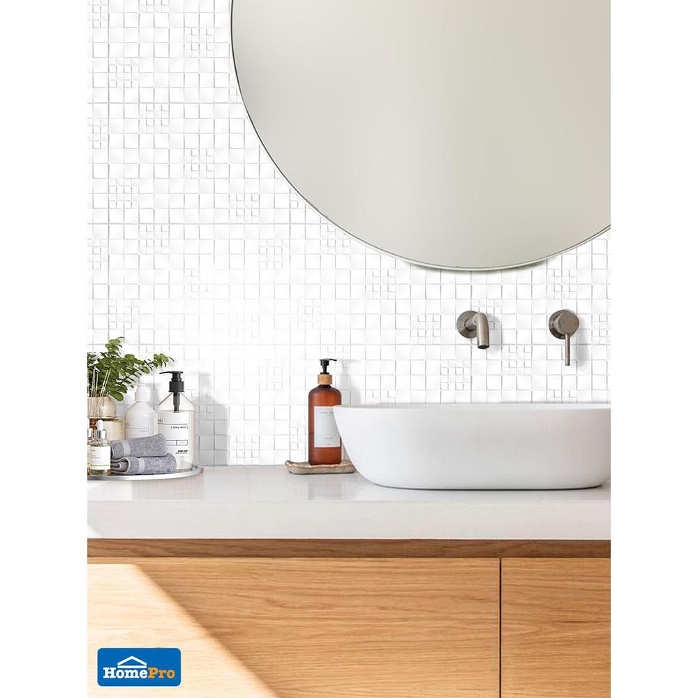 กระเบื้องผนัง 30x45 ซม. TARA อเดไลน์ ไวท์ 0.81 ตร.ม.