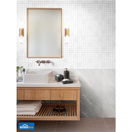 กระเบื้องผนัง 30x45 ซม. TARA อเดไลน์ ไวท์ 0.81 ตร.ม._3