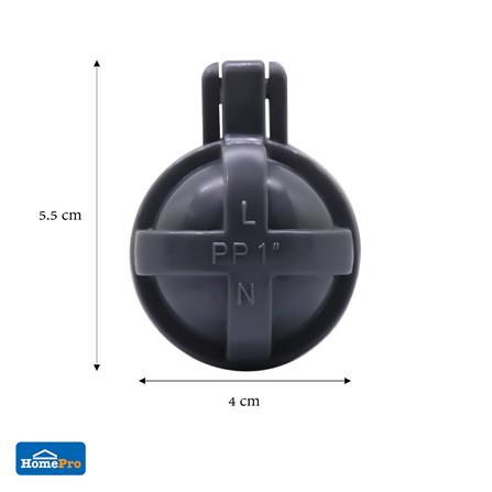 ฝาปิดปลายท่อน้ำทิ้ง DEXZON 1 นิ้ว_5