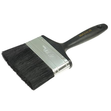 แปรงทาสีขนสังเคราะห์ด้ามดำ MATALL PB046 4 นิ้ว