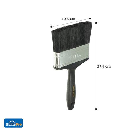 แปรงทาสีขนสังเคราะห์ด้ามดำ MATALL PB046 4 นิ้ว_4