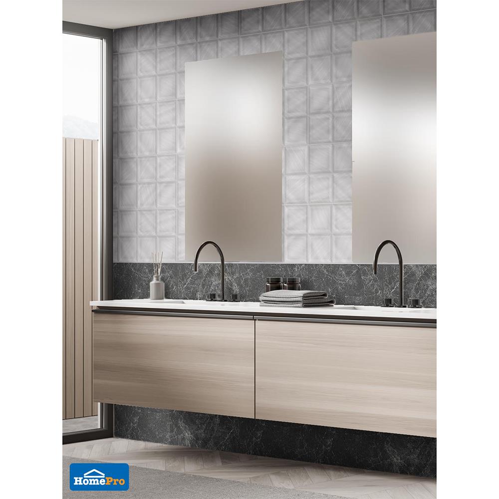 กระเบื้องผนัง 30x45 ซม. TARA เฮลีย์ เกรย์ 0.81M2