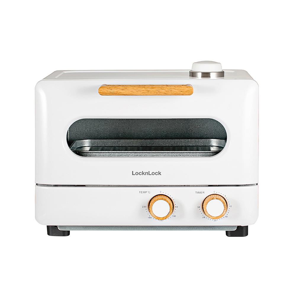 เตาอบเล็กแมนนวล LOCKNLOCK EJO121 สีขาว 9 ลิตร