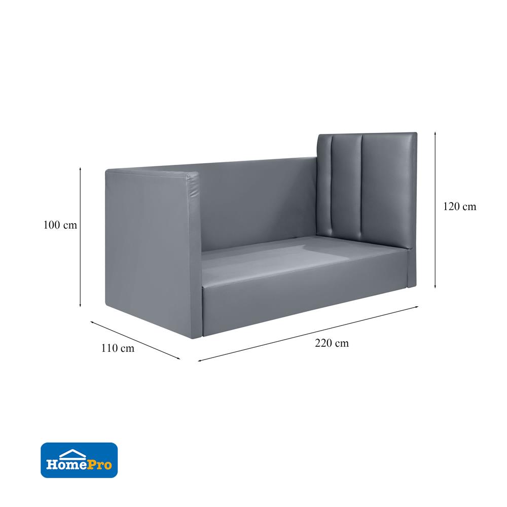 ฐานรองหัวเตียง 3 ฟุต HOME LIVING STYLE ARTHENA GREY