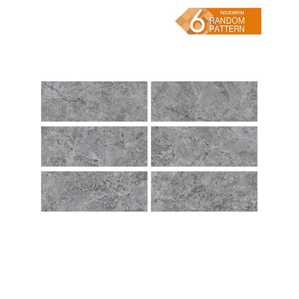 กระเบื้องผนัง 30x80 ซม. TARA เซวันนา เทาเข้ม