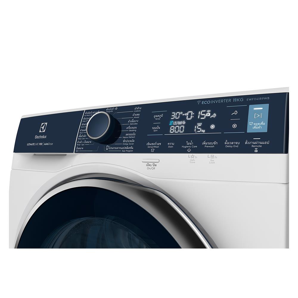 เครื่องซักผ้าฝาหน้า ELECTROLUX EWF1141R9WB 11 กก. อินเวอร์เตอร์ +ขาตั้ง