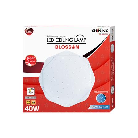 ไฟเพดาน LED SHINING BLOSSOM 20 นิ้ว 40 วัตต์ DAYLIGHT สีขาว_5