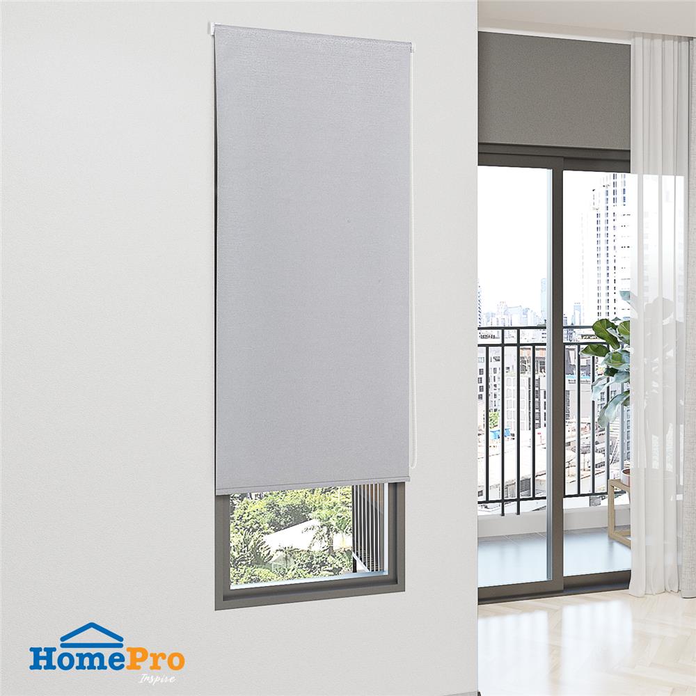 ผ้าม่านม้วน HOME LIVING STYLE LENCOIS 70x210 ซม. สีเทา