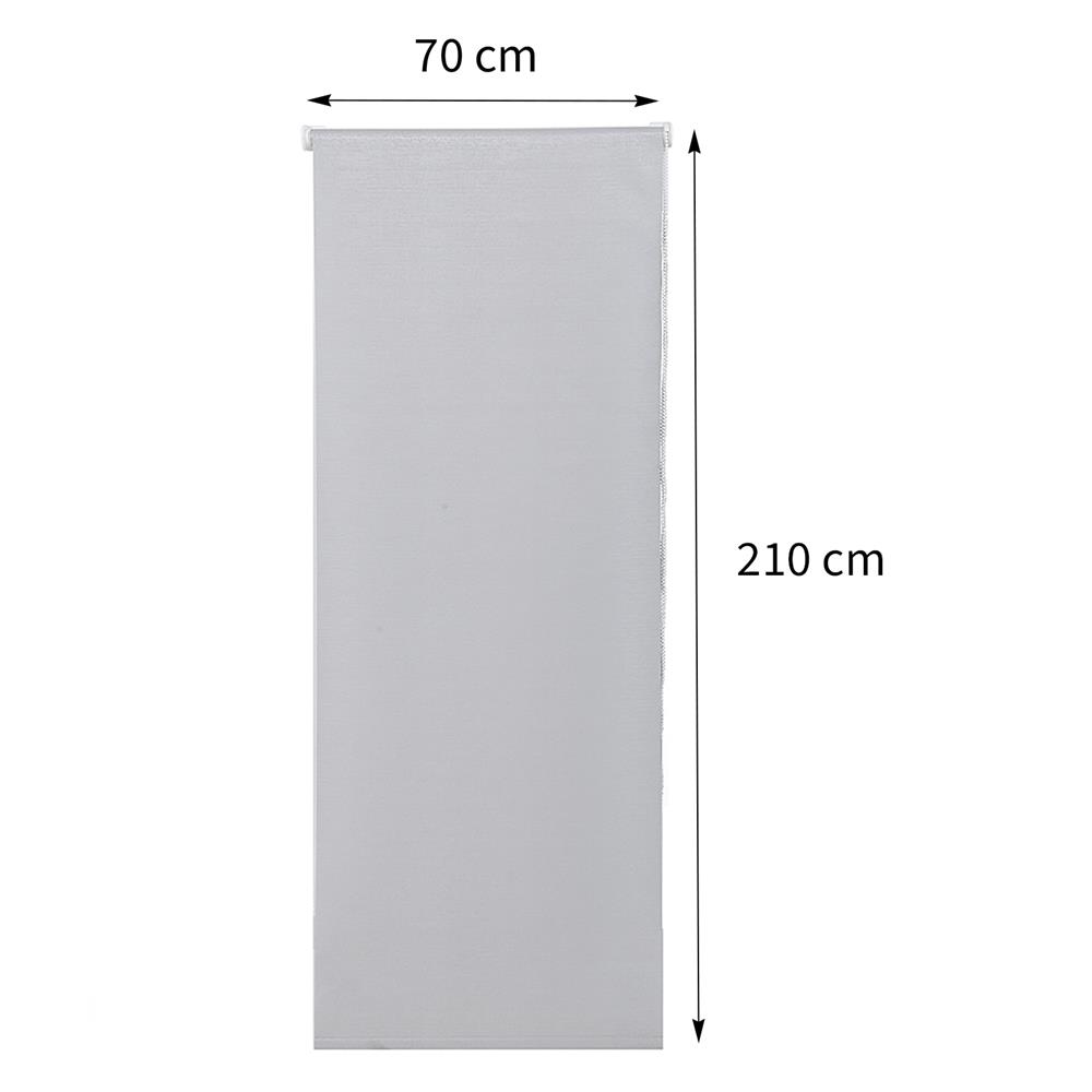 ผ้าม่านม้วน HOME LIVING STYLE LENCOIS 70x210 ซม. สีเทา