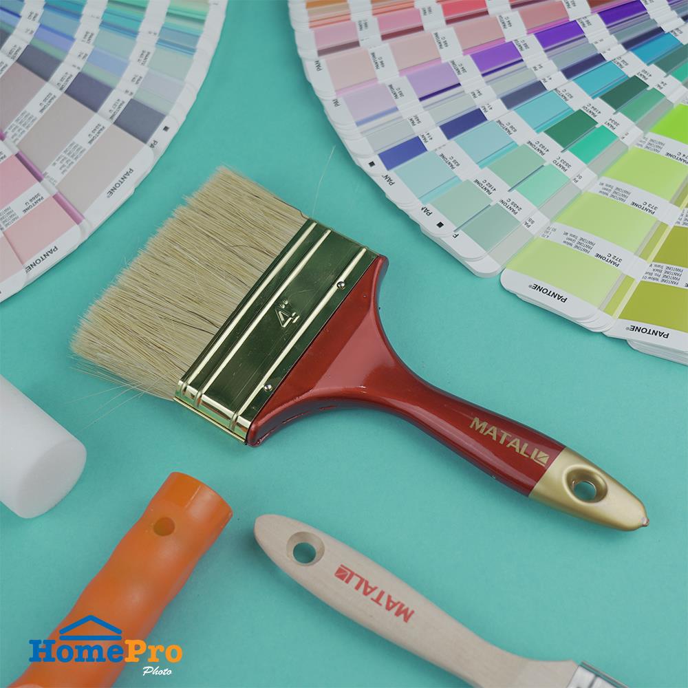แปรงทาสีขนสังเคราะห์ MATALL HTOP4 4 นิ้ว