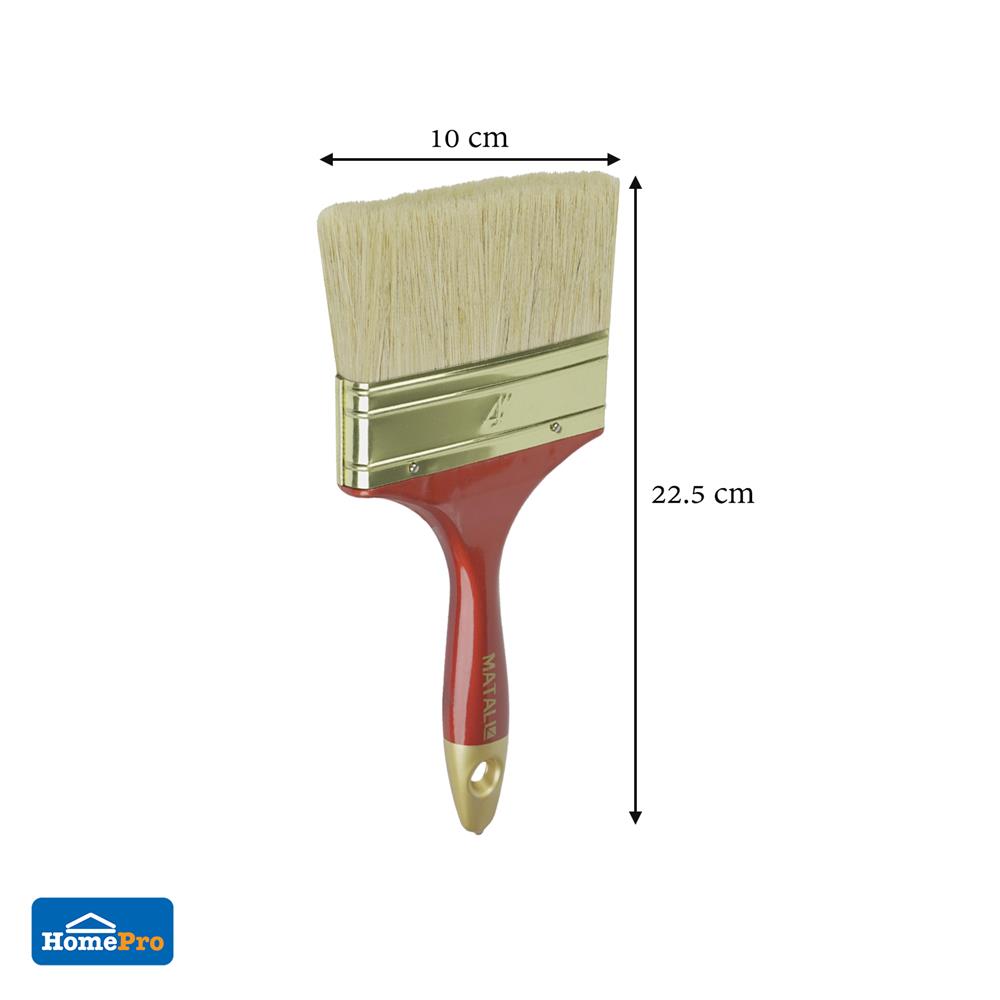 แปรงทาสีขนสังเคราะห์ MATALL HTOP4 4 นิ้ว