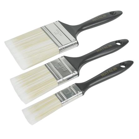 ชุดแปรงทาสี POLYESTER MATALL แพ็ก 3 ชิ้น