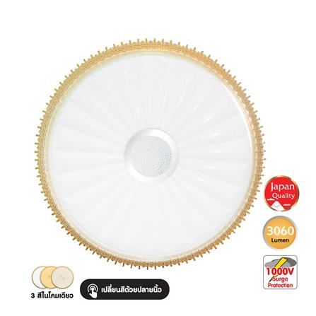 ไฟเพดาน LED SHINING CHAIYA 15 นิ้ว 36 วัตต์ DAYLIGHT/COOL WHITE/WARM WHITE สีขาว