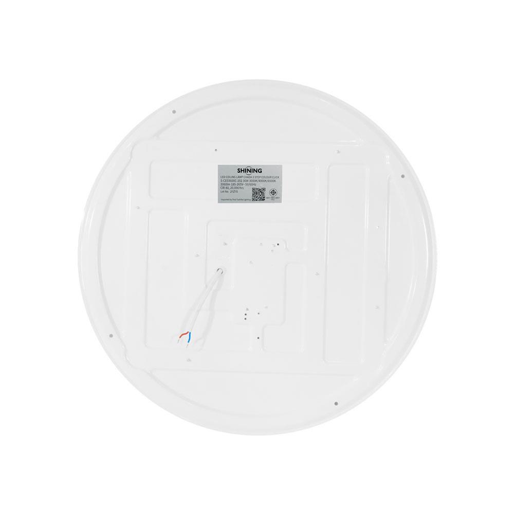 ไฟเพดาน LED SHINING CHADA 15 นิ้ว 36 วัตต์ DAYLIGHT/COOL WHITE/WARM WHITE