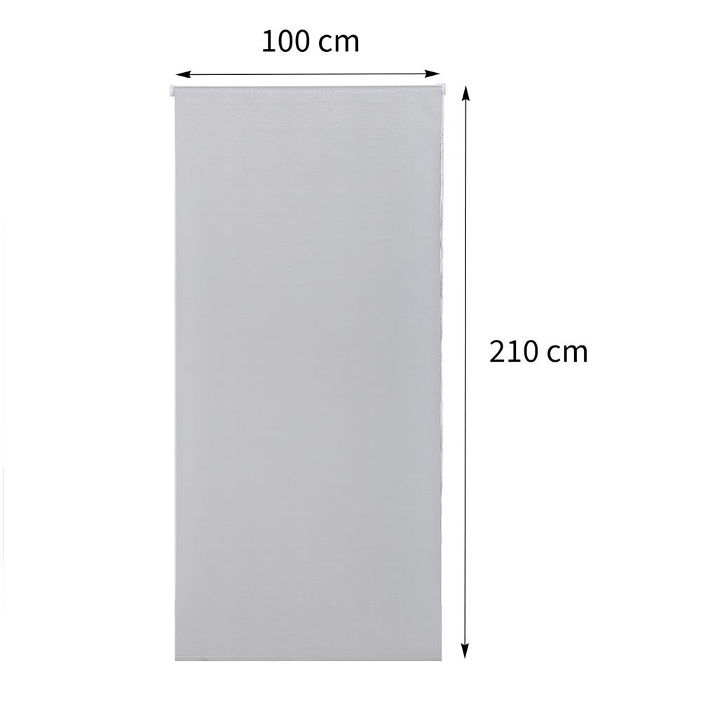 ผ้าม่านม้วน HOME LIVING STYLE LENCOIS 100x210 ซม. สีเทา