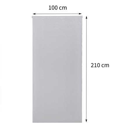 ผ้าม่านม้วน HOME LIVING STYLE LENCOIS 100x210 ซม. สีเทา_7