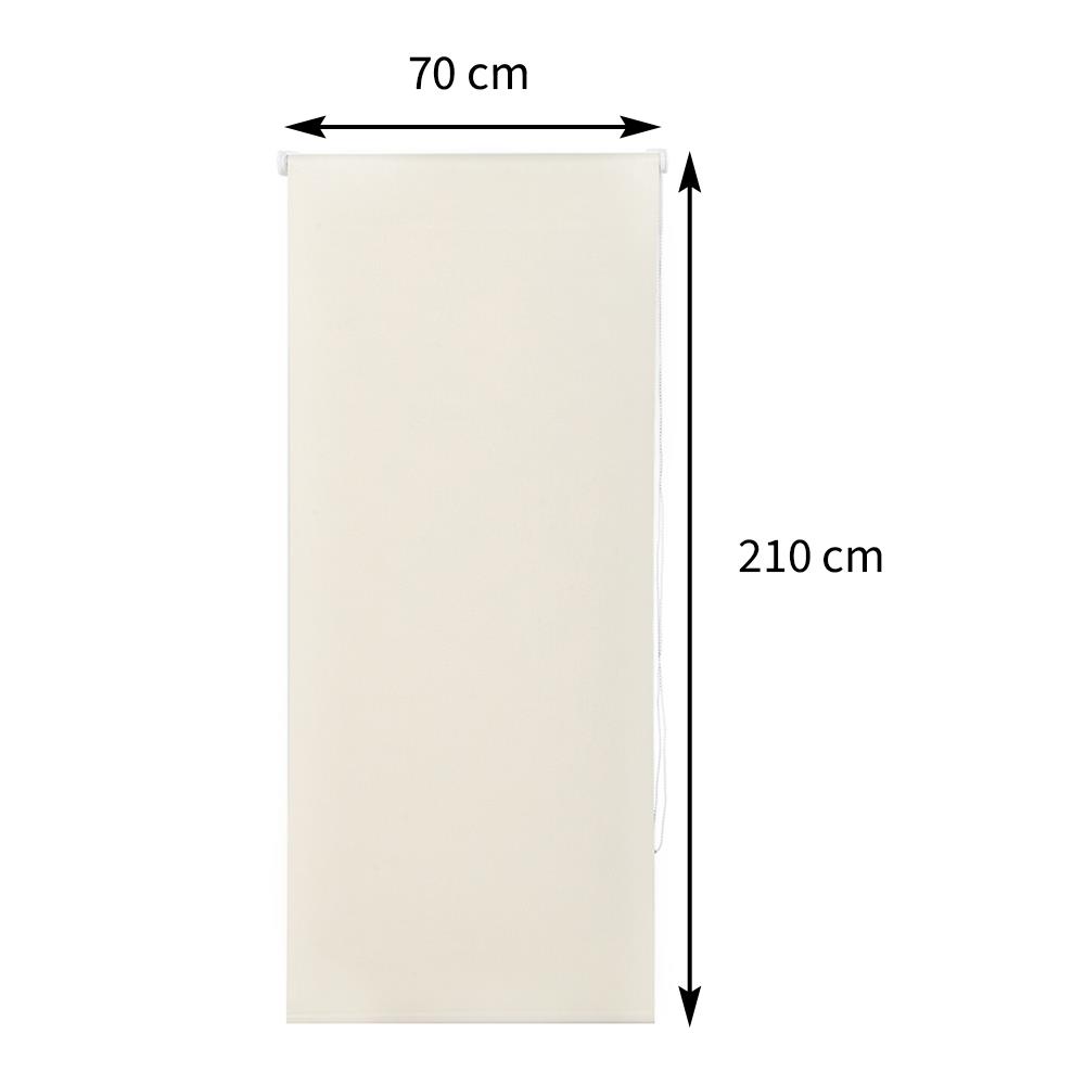 ผ้าม่านม้วน HOME LIVING STYLE TOTTORI 70x210 ซม. สีครีม