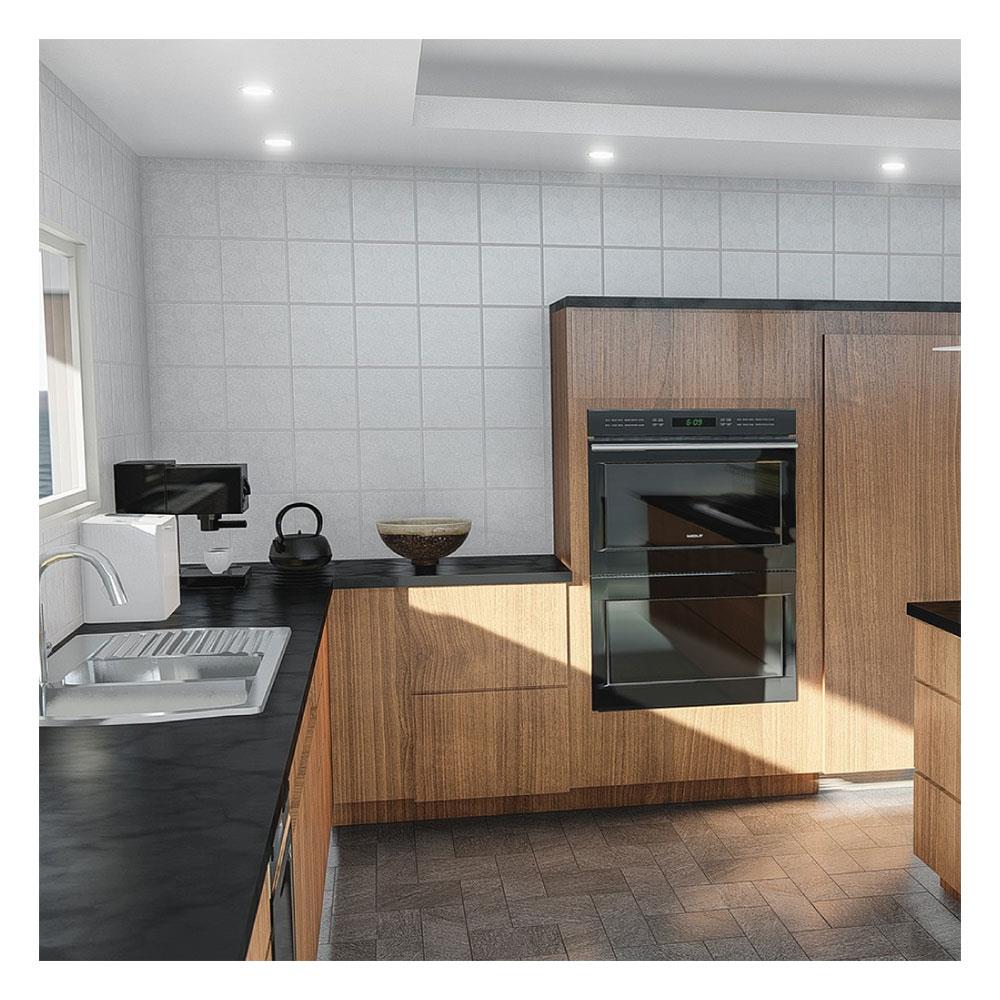 ดาวน์ไลท์ LED SHINING SLIM 6.8 นิ้ว 12 วัตต์ WARM WHITE สีขาว