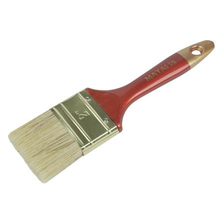 แปรงทาสีขนสังเคราะห์ด้ามแดง MATALL HTOP4 2 นิ้ว