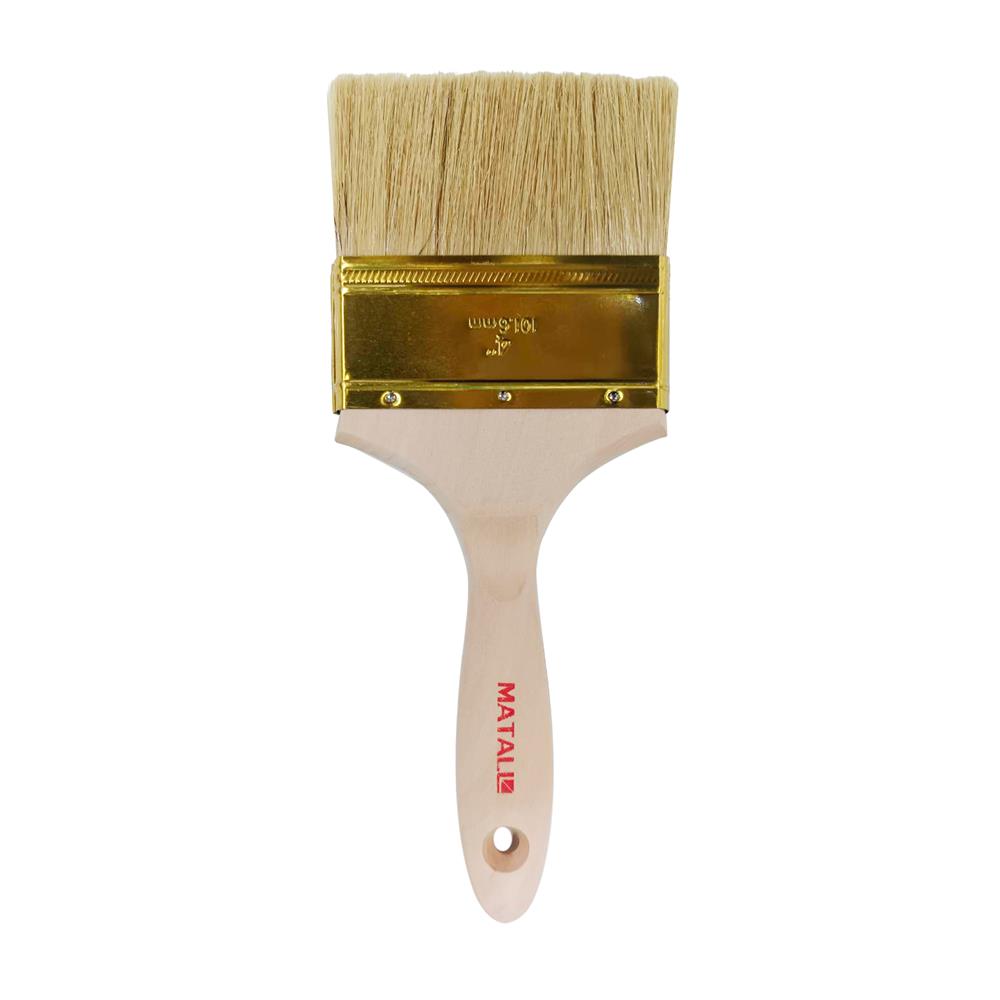 แปรงทาสีขนสังเคราะห์ด้ามไม้ MATALL HTOP6 4 นิ้ว