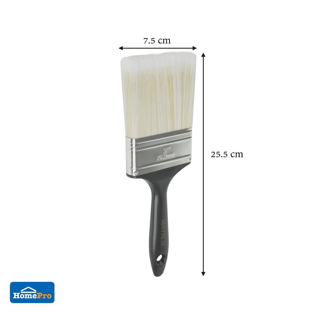 แปรงทาสี POLYESTER MATALL FD05555 3 นิ้ว