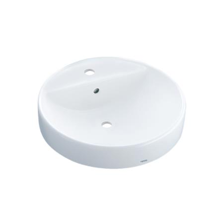 อ่างล้างหน้าวางบนเคาน์เตอร์ TOTO L700CD สีขาว