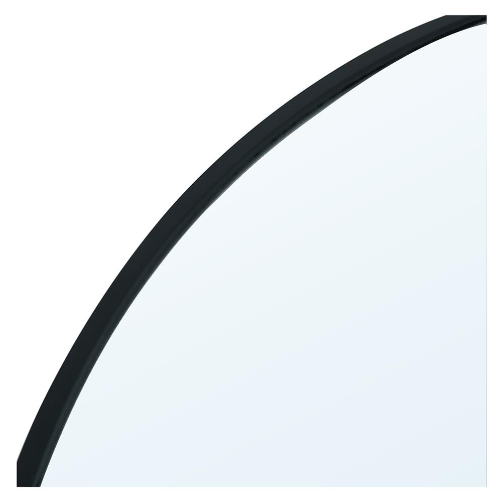 กระจกเงาตกแต่ง MOYA AL058-RD 60X60 ซม. สีดำ