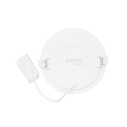 ดาวน์ไลท์ LED SHINING SLIM 5.8 นิ้ว 9 วัตต์ WARM WHITE สีขาว_2