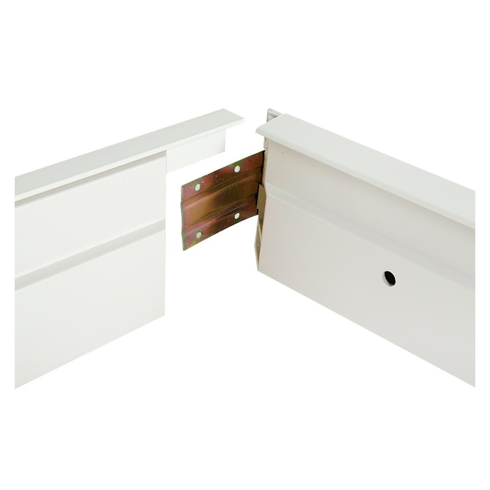 วงกบประตูสังเคราะห์ พร้อมซับ XL KING 70X200 ซม. สีขาว