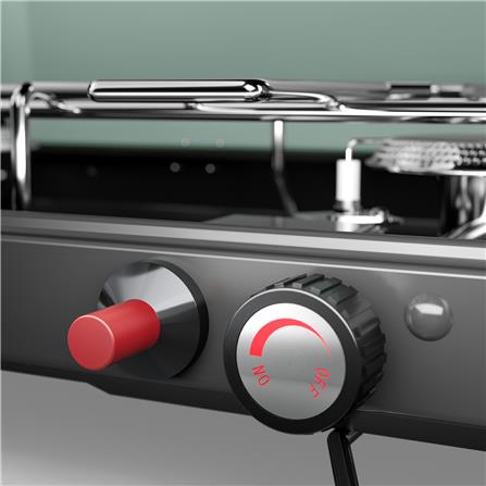 เตาแก๊สบาร์บีคิวพกพา 2 หัว DOMETIC CS102 สีเขียว_2