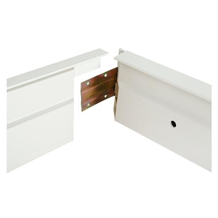 วงกบประตู พร้อมซับ KING 80X200 ซม. สีขาว_1