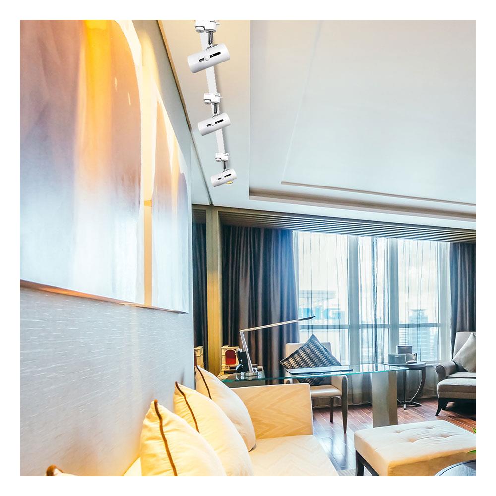 แทรคไลท์ ติดราง E27 SHINING SF-CIRCLE สีขาว