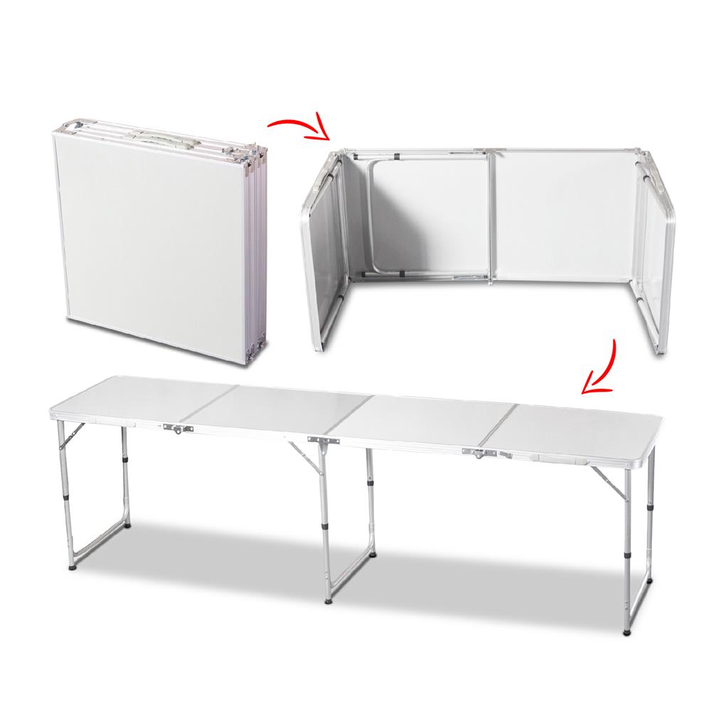 โต๊ะพับอเนกประสงค์ THAIBULL DA1105 สีขาว