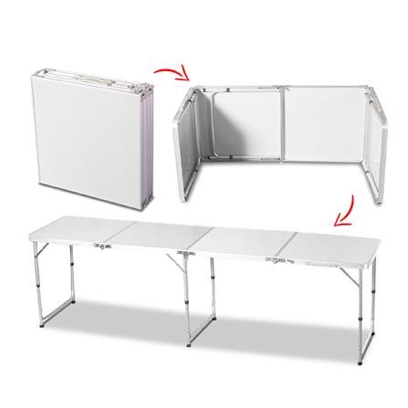 โต๊ะพับอเนกประสงค์ THAIBULL DA1105 สีขาว_1