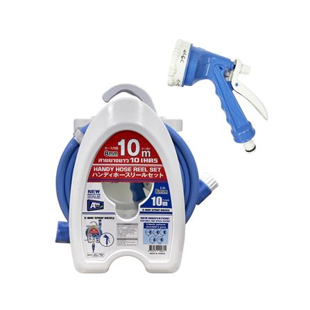 สายยางโรล ARAI 3/8 นิ้วX10 ม. สีน้ำเงิน_0