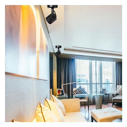 แทรคไลท์ ติดผนัง GU5.3 SHINING SF-OCTA2 สีดำ_6