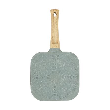 กระทะไข่ดาว 4 หลุม INDUCTION COLOR KIT CUTE 18 ซม. สีเขียว_2