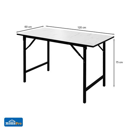 โต๊ะอเนกประสงค์ ME LIVING MARBLE 120x60 ซม. ลายหินอ่อนขาว_6