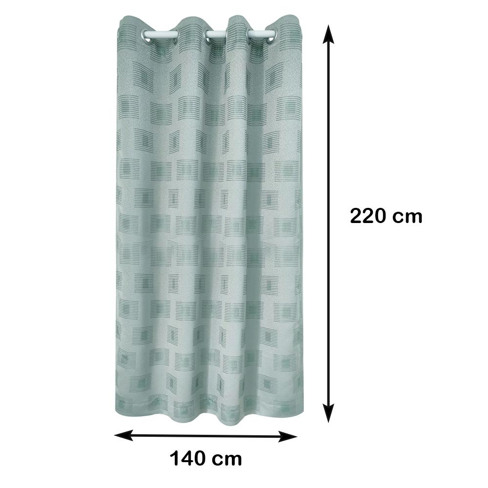 ผ้าม่าน EYELET HOME LIVING STYLE KAYTHY UV 140x220 ซม. สีเขียว