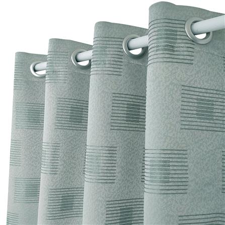 ผ้าม่าน EYELET HOME LIVING STYLE KAYTHY UV 140x220 ซม. สีเขียว_1