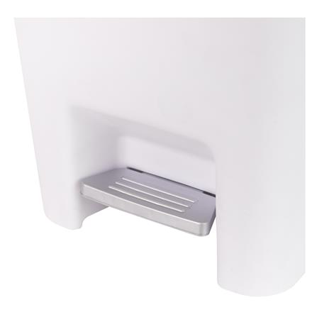 ถังขยะเหยียบเหลี่ยม ACCO COCO 20 ลิตร สีขาว/เทา_3