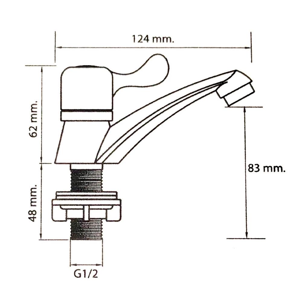ก๊อกอ่างล้างหน้า WSP FX-1109Z