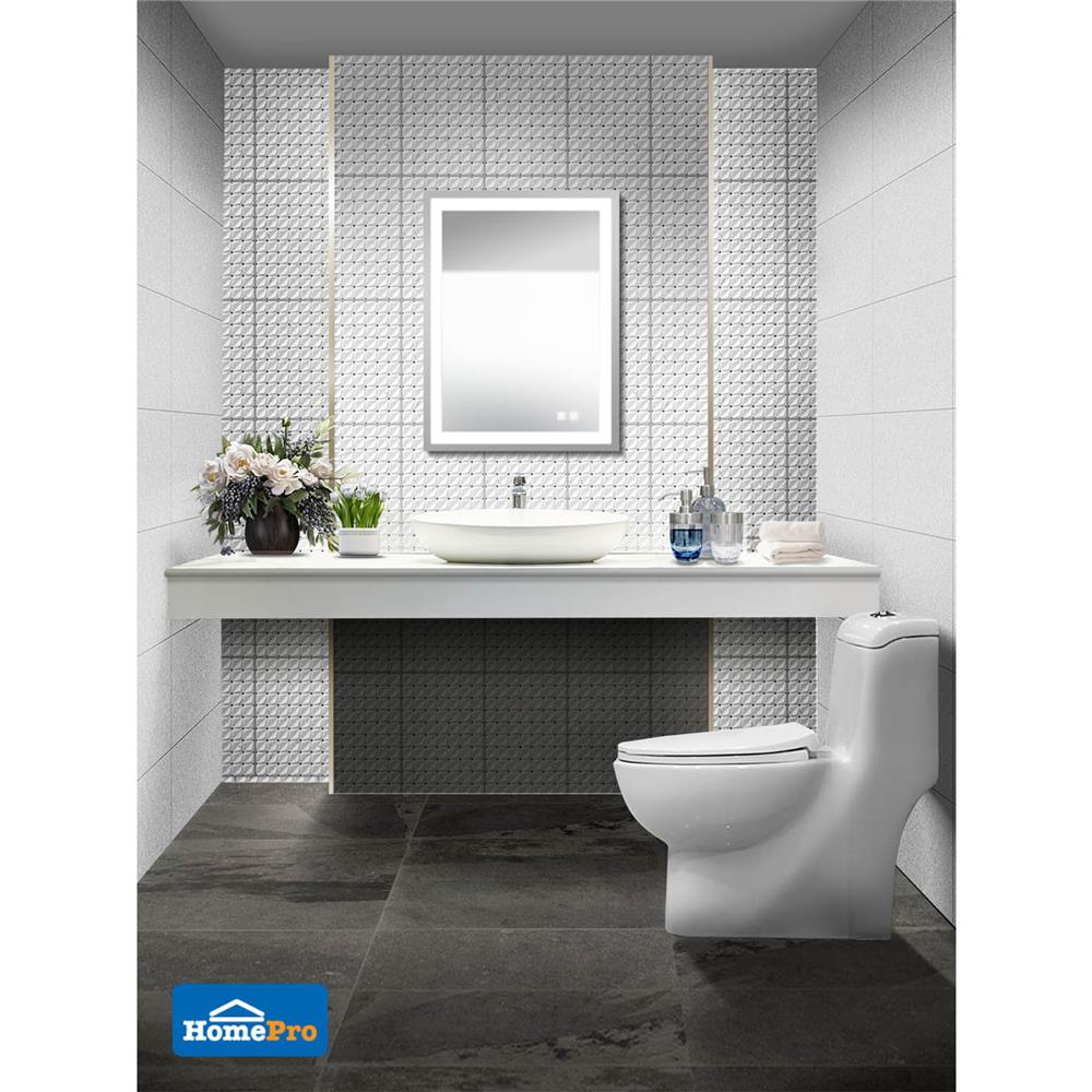 กระเบื้องผนัง 8x12 นิ้ว TARA กาแลคติกอส ไวท์ EXC PM