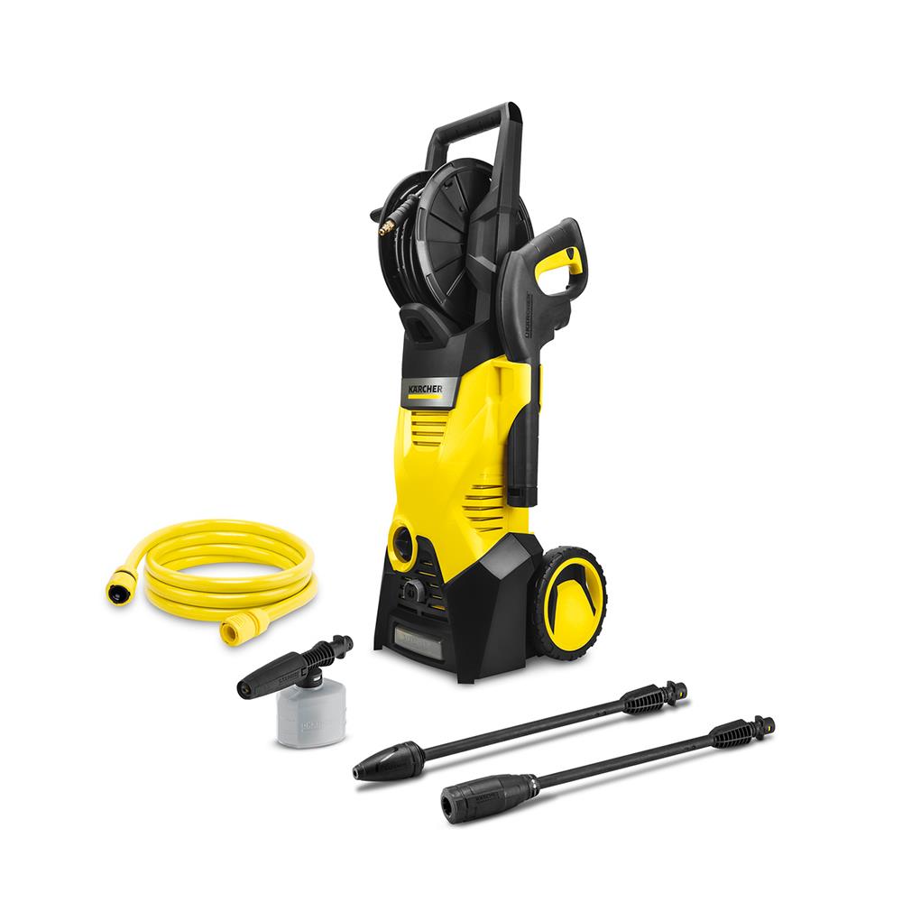 เครื่องฉีดน้ำ KARCHER K3 HOSE REEL 120 บาร์ 1600 วัตต์