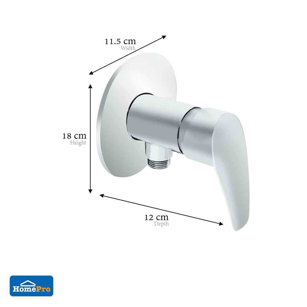 วาล์วฝักบัว 1 ทาง MOYA MY-00029 โครม