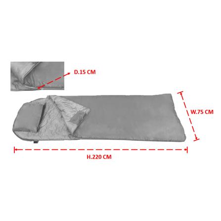 ถุงนอน EQNOX ENVI 15 BL สีน้ำเงิน_2