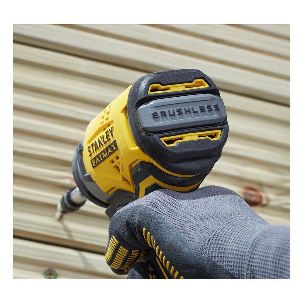 สว่านไขควงไร้สาย (พร้อมแบตเตอรี่) STANLEY SBI810D2K-B1 20 โวลต์