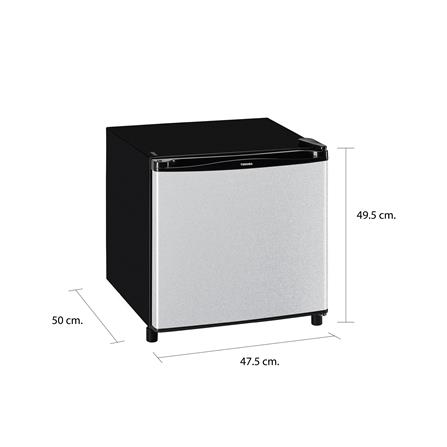 ตู้เย็น 1 ประตู TOSHIBA GR-D706MS 1.7 คิว สีเงิน_5