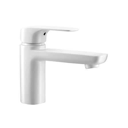 ก๊อกอ่างล้างหน้าผสม COTTO CT2123A สีขาว_0