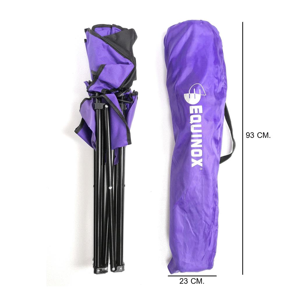 เก้าอี้พักผ่อน EQNOX GRANDE สีม่วง